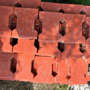 60 mm Red Paver Block