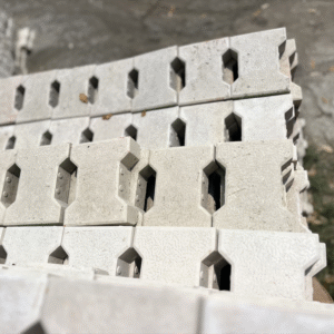 60mm White Paver Block